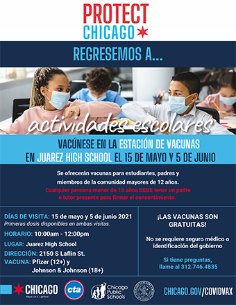 Vaccine Fair Flyer Juarez Spanish